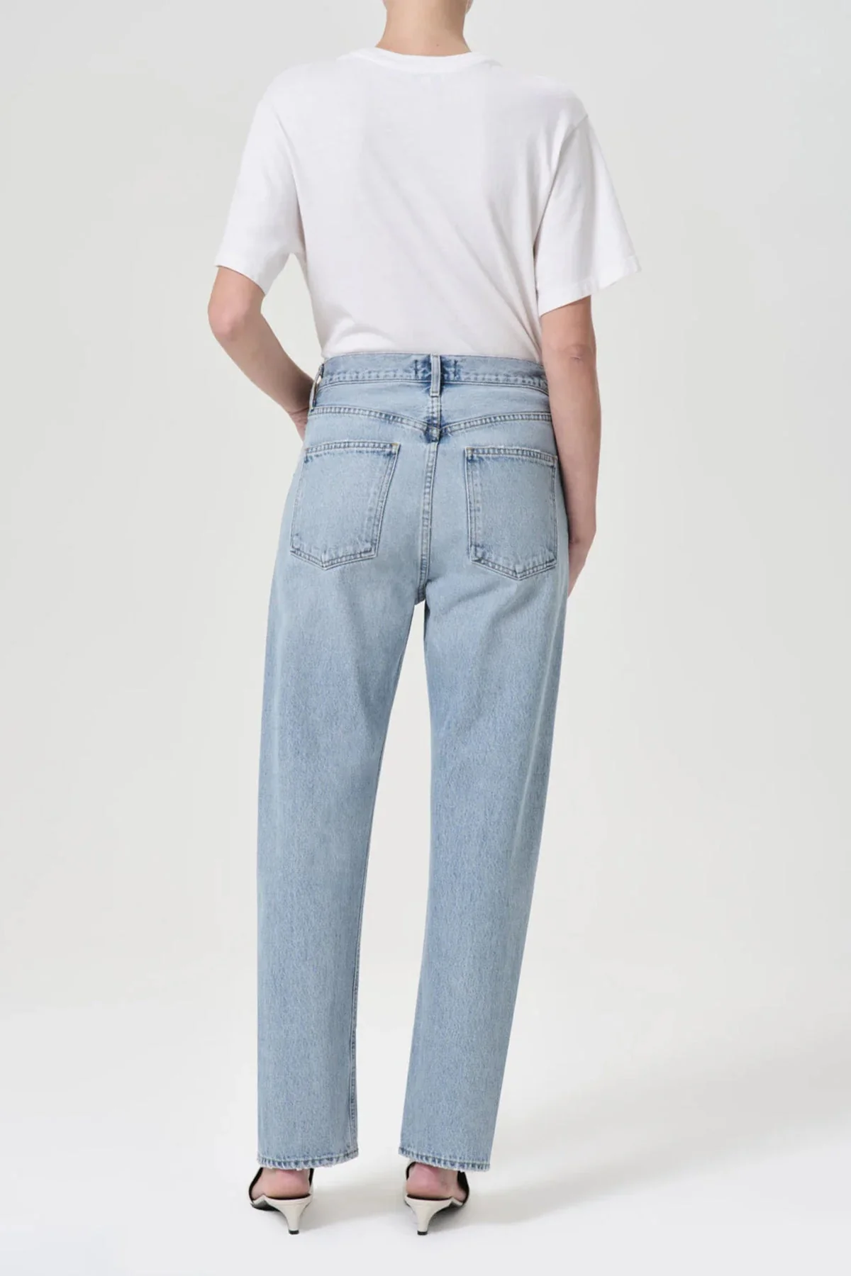 90's Mid Rise Straight Jean in Force - Image 2