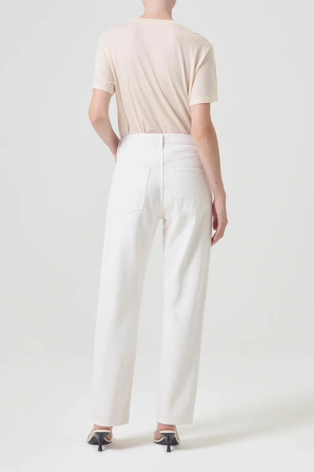 90's Mid Rise Straight Jean in Fortune Cookie - Image 3