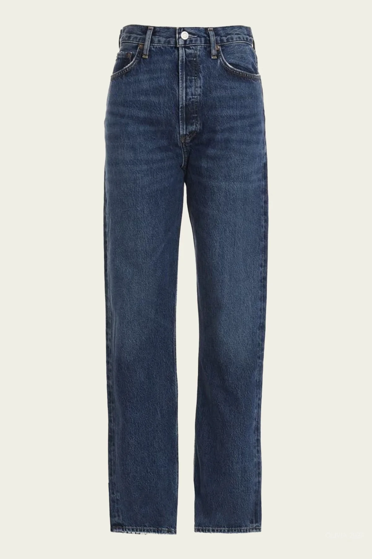90's Pinch Waist High Rise Straight in Range
