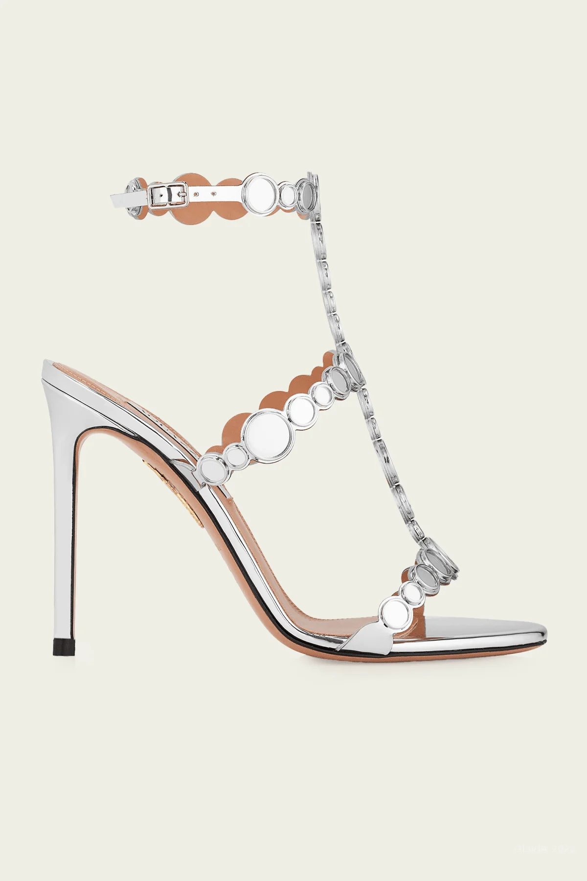 Afterglow Sandal 105 in Silver