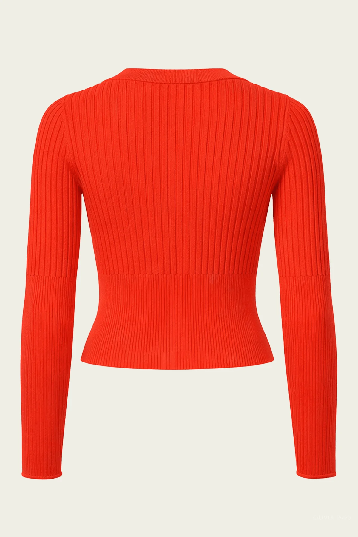 Ailany Cardigan in Lobster - Image 2