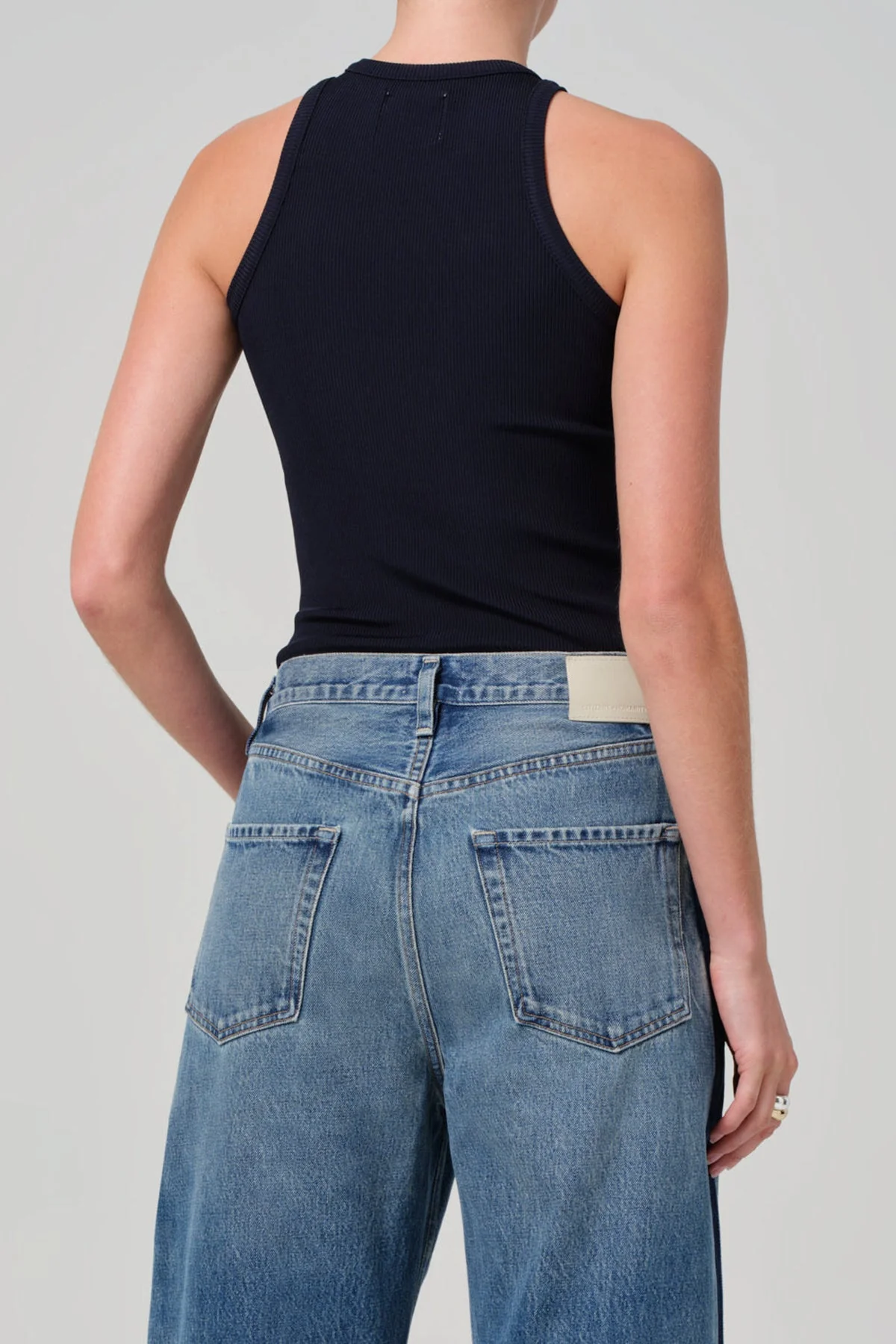 Akira Tank in Navy - Image 2