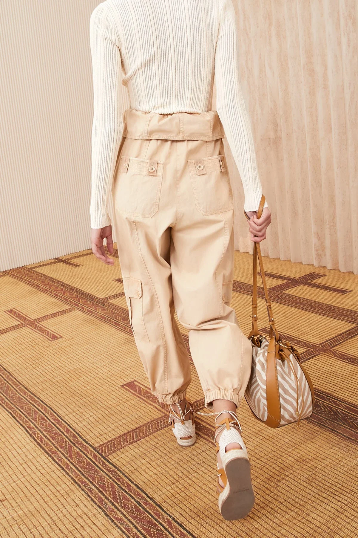 Alden Pants in Khaki - Image 3