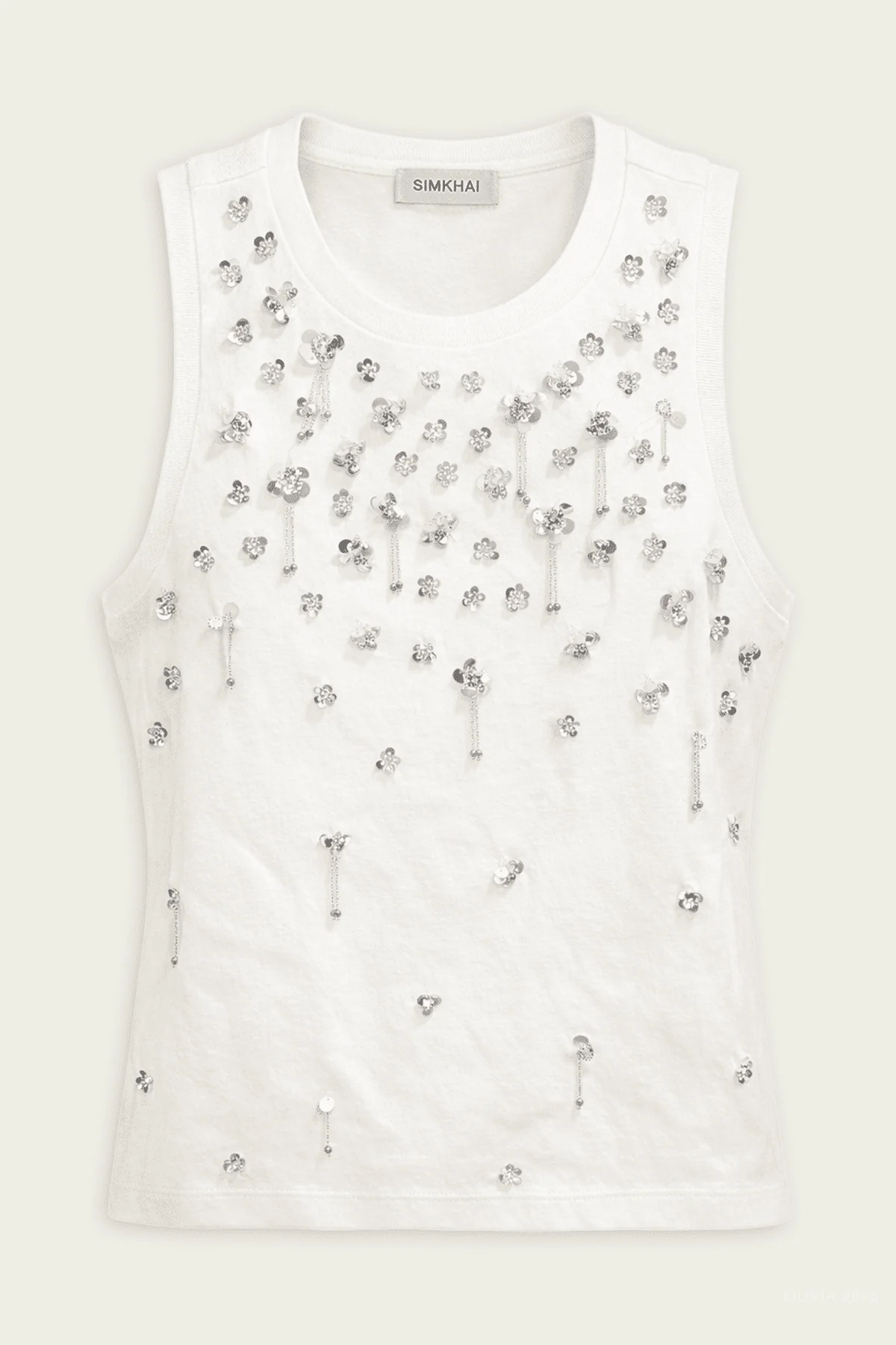 Alistair Tank Top in White