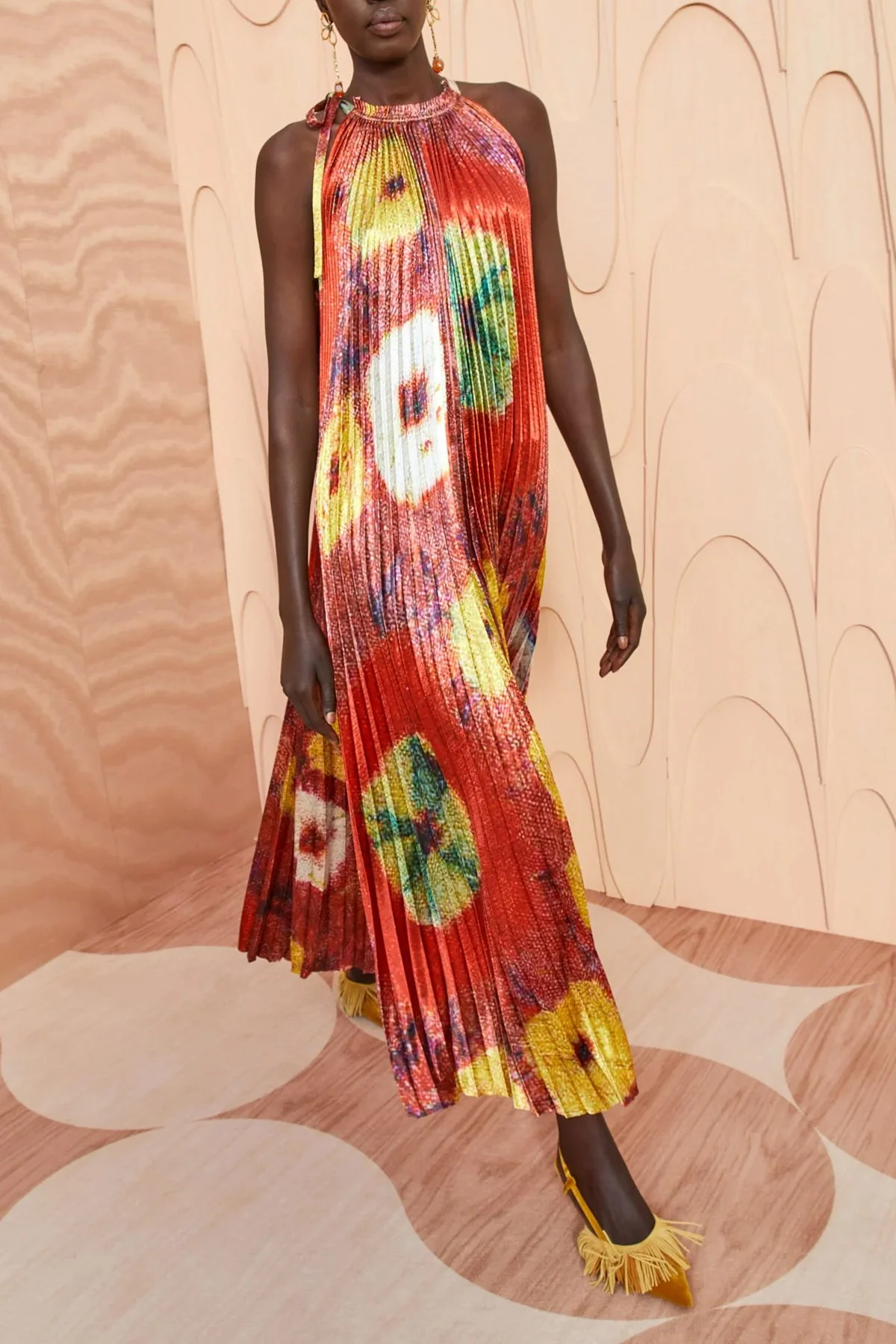 Amiko Dress in Medallion - Image 2