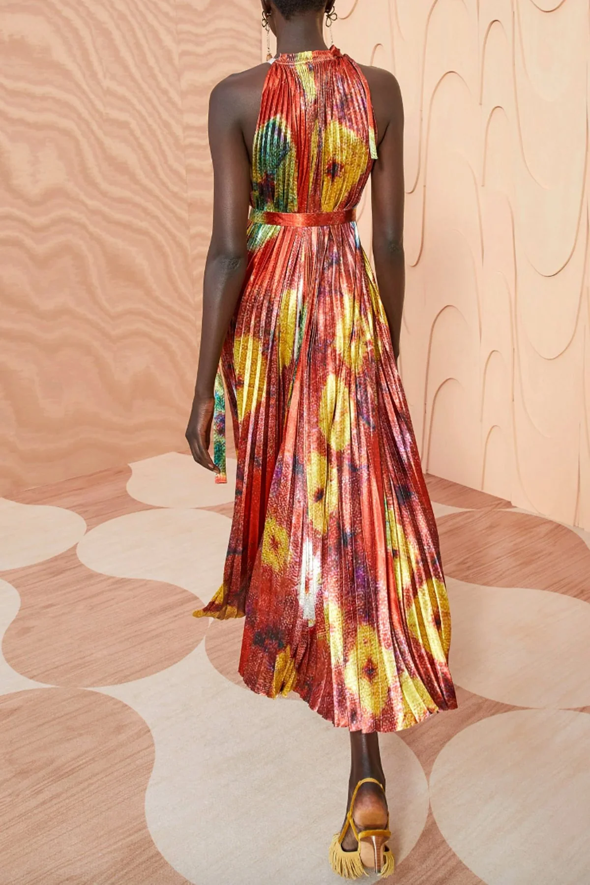 Amiko Dress in Medallion - Image 3