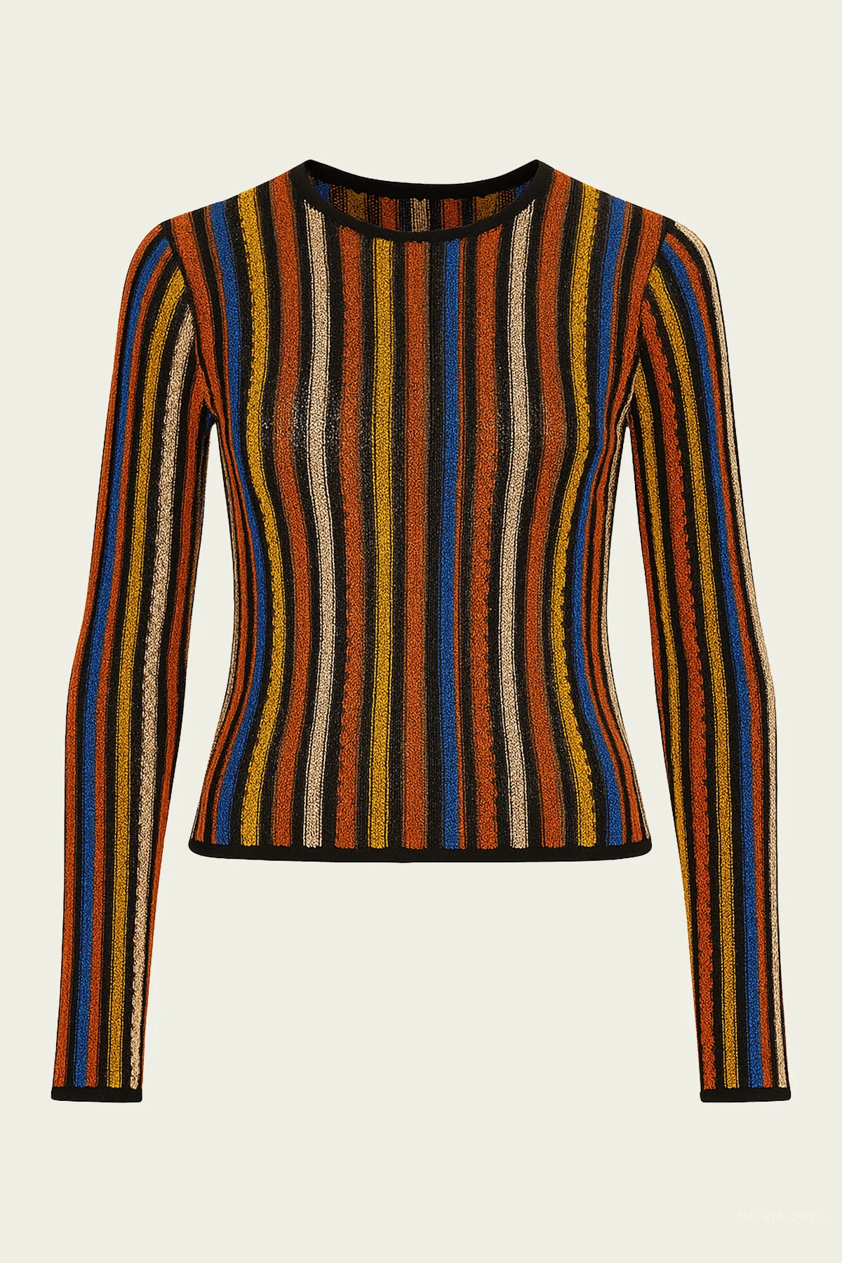 Ardith Knit Long Sleeve Top in Zoisite