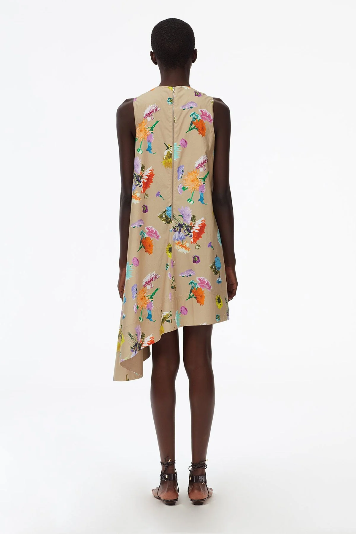Arya Print Sleeveless Dress - Image 3