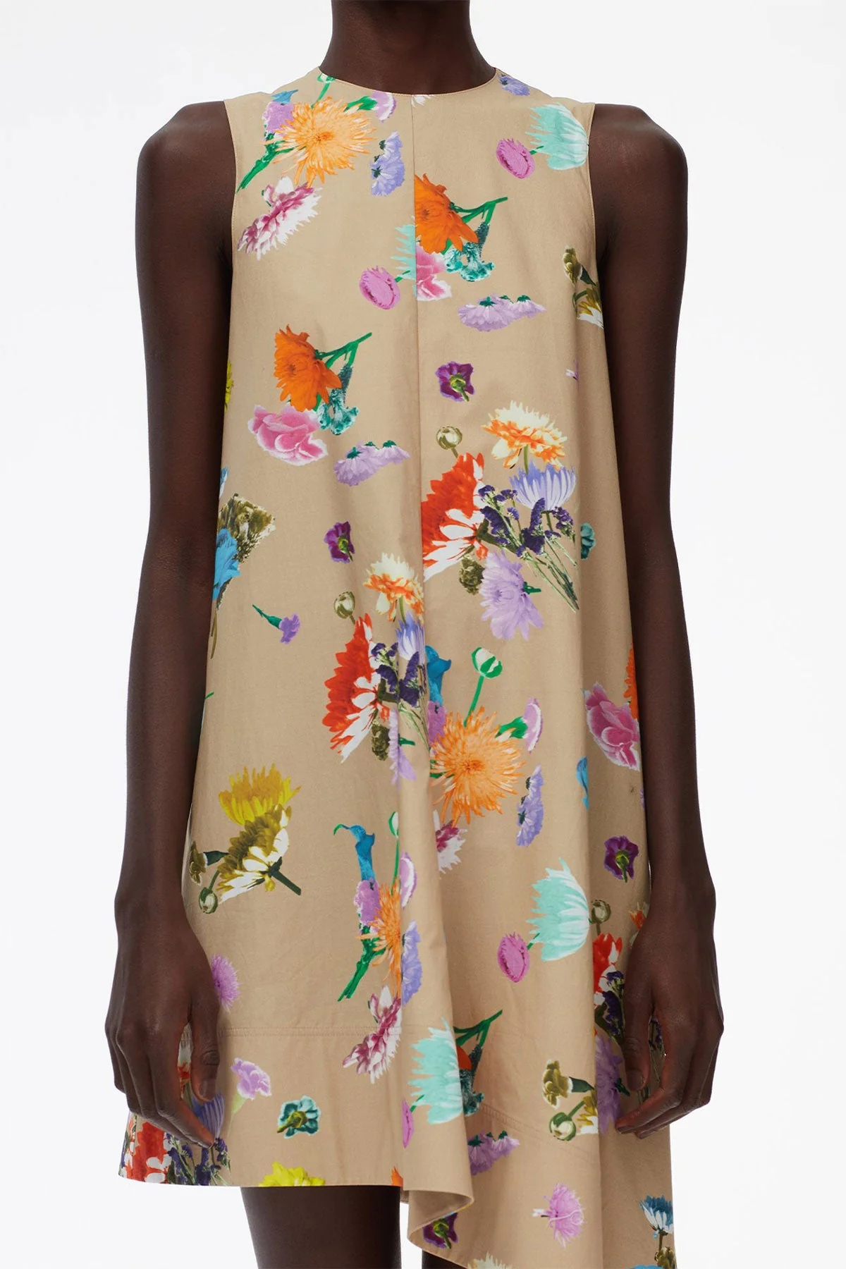 Arya Print Sleeveless Dress - Image 4