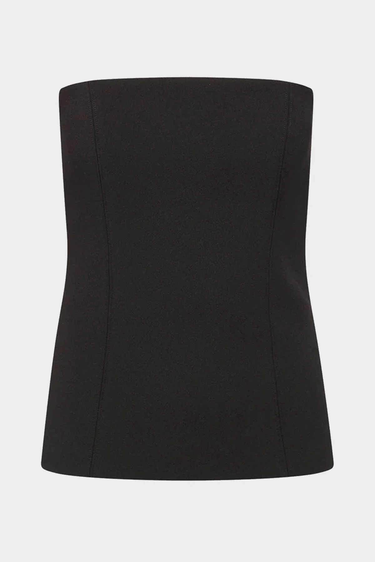 Astrid Strapless Top in Black