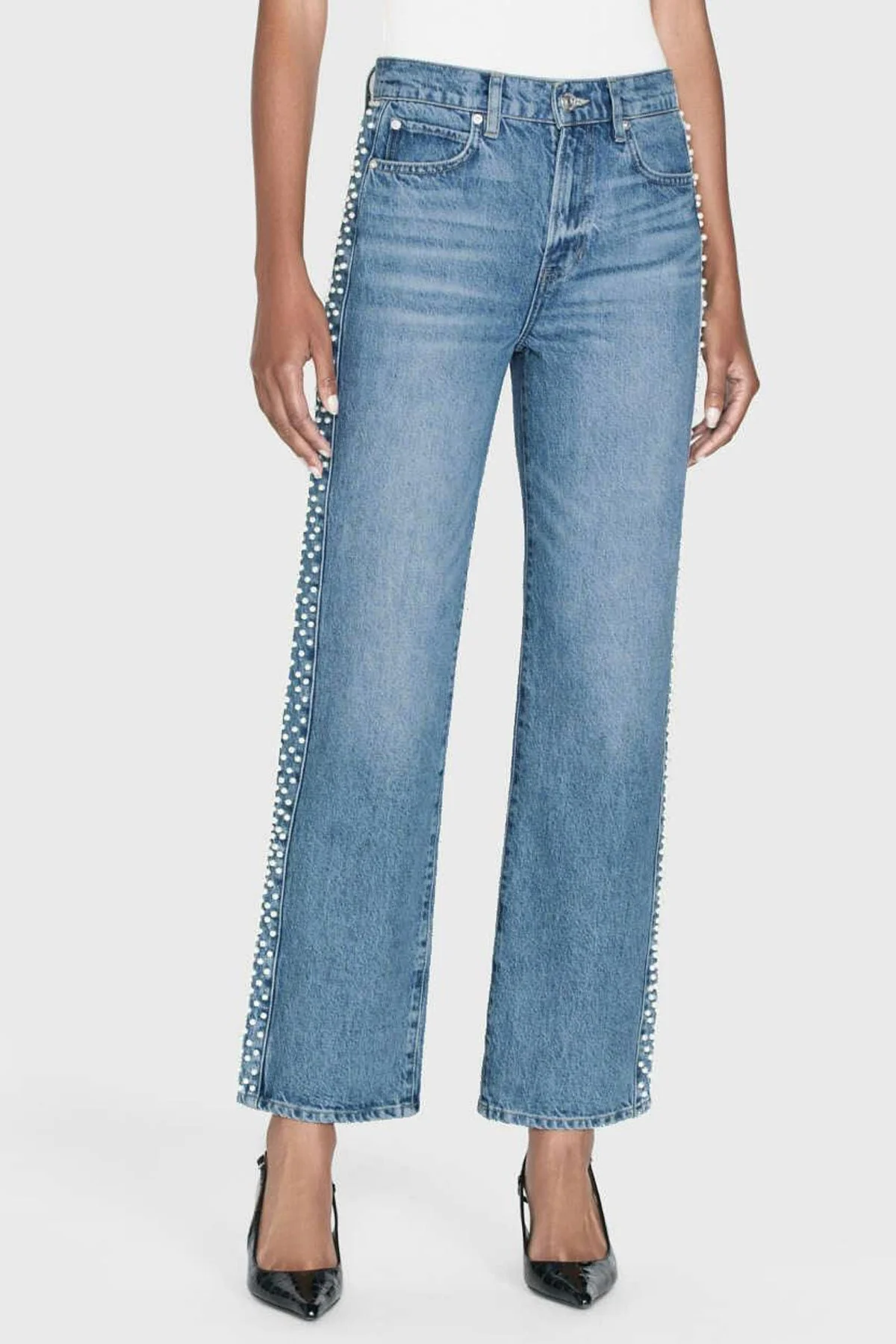 Atelier Le Jane Crop in Daylight Pearl - Image 2