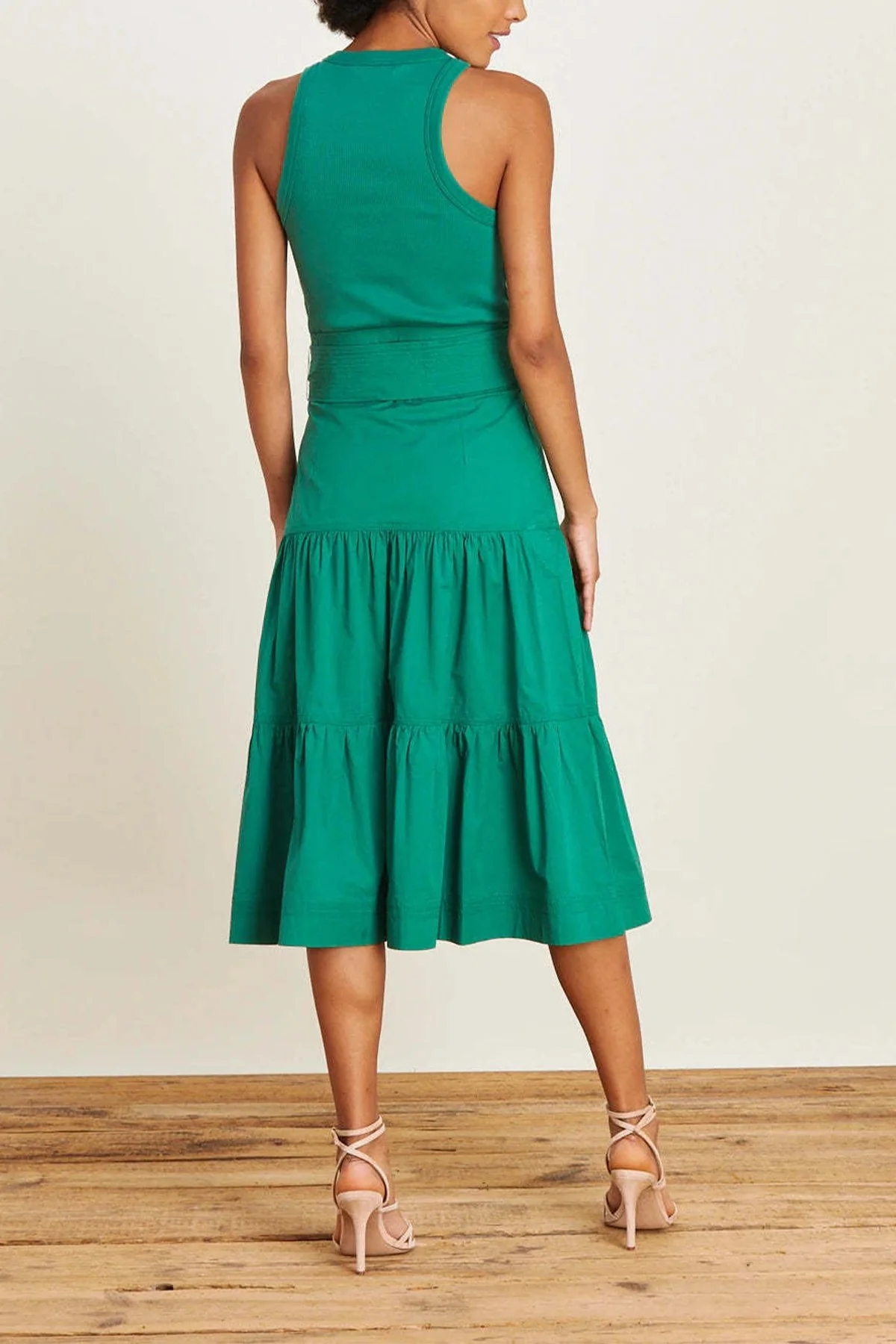 Austyn Tiered Dress in Meadow - Image 3