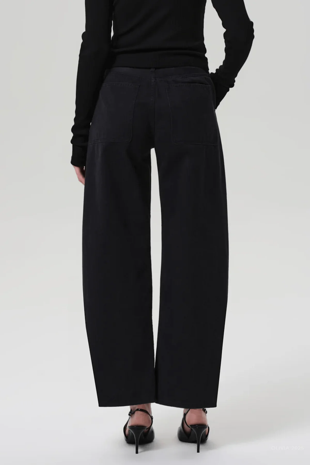 Ayla Cargo in Washed Black - Image 3