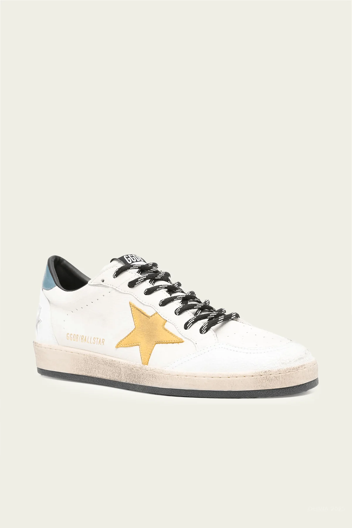 Ball-Star White Honey Leather Men Sneaker - Image 2