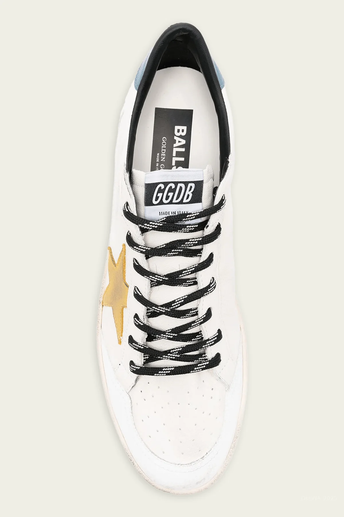 Ball-Star White Honey Leather Men Sneaker - Image 4