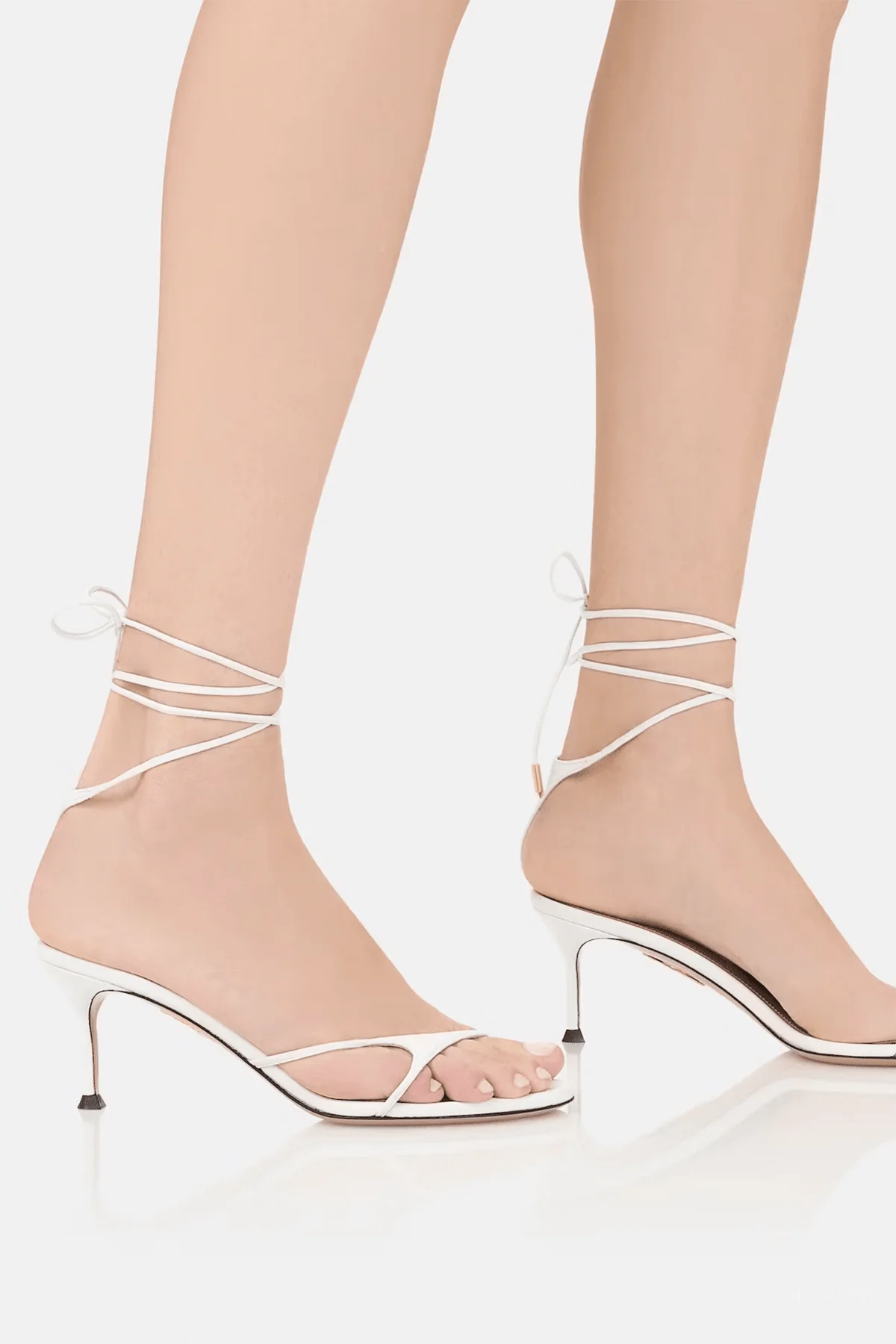 Bikini Sandal 65 in Optic White - Image 3