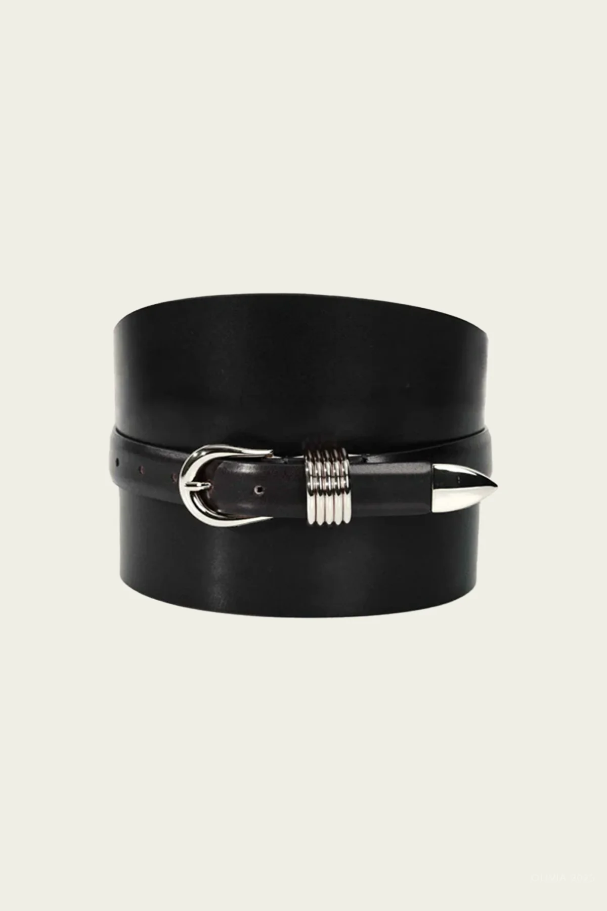 Bodice Belt Short in Silver