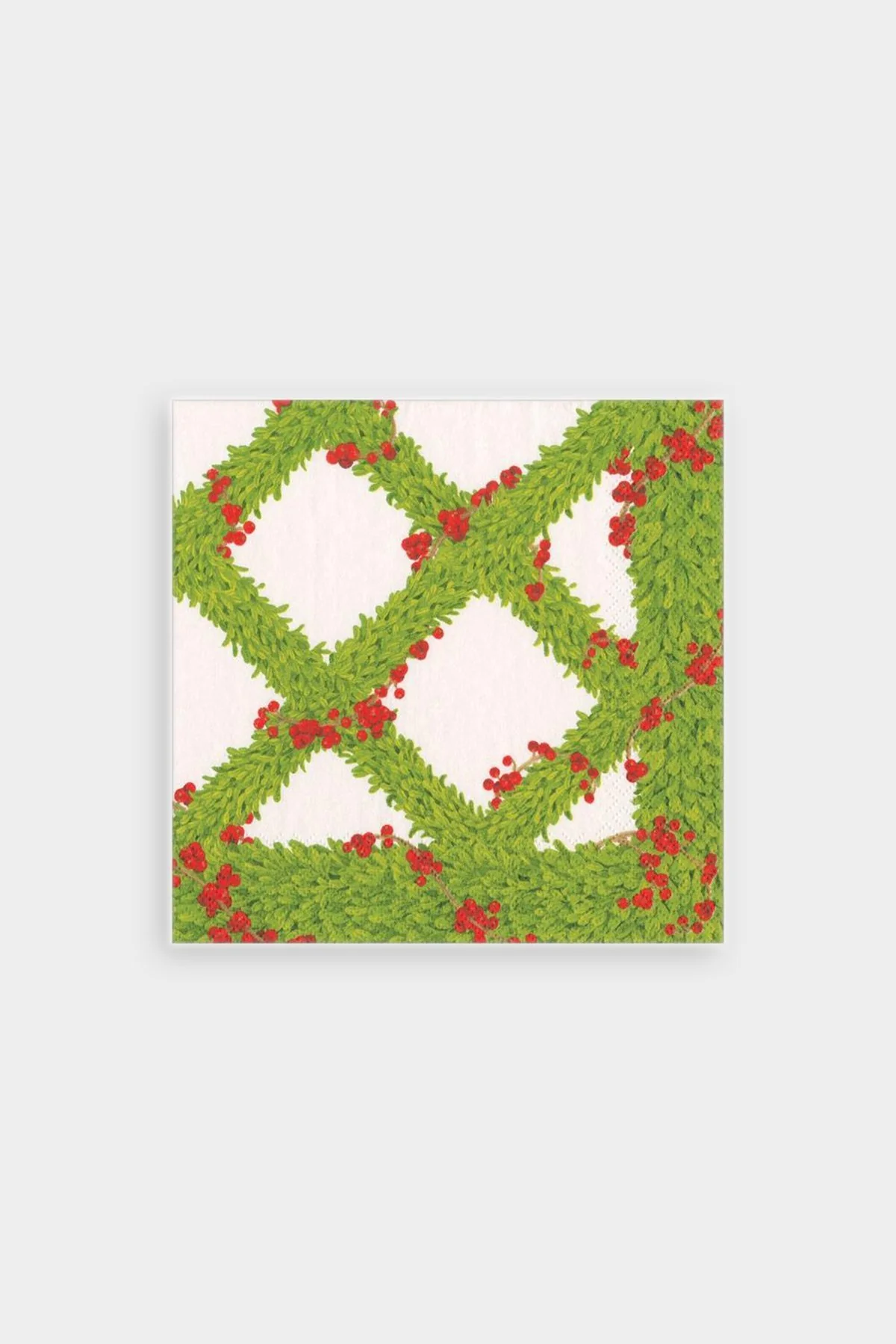 Boxwood Trellis Paper Cocktail Napkins