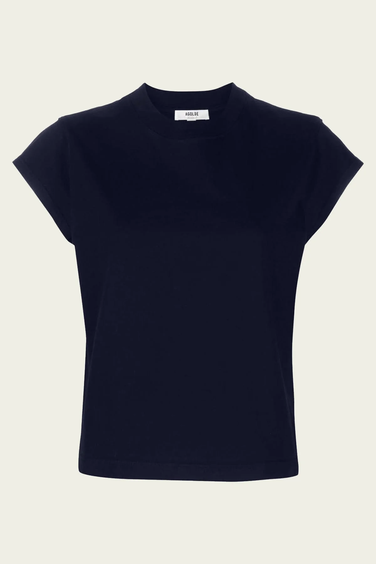 Bryce Cap-Sleeve Tee in Storm