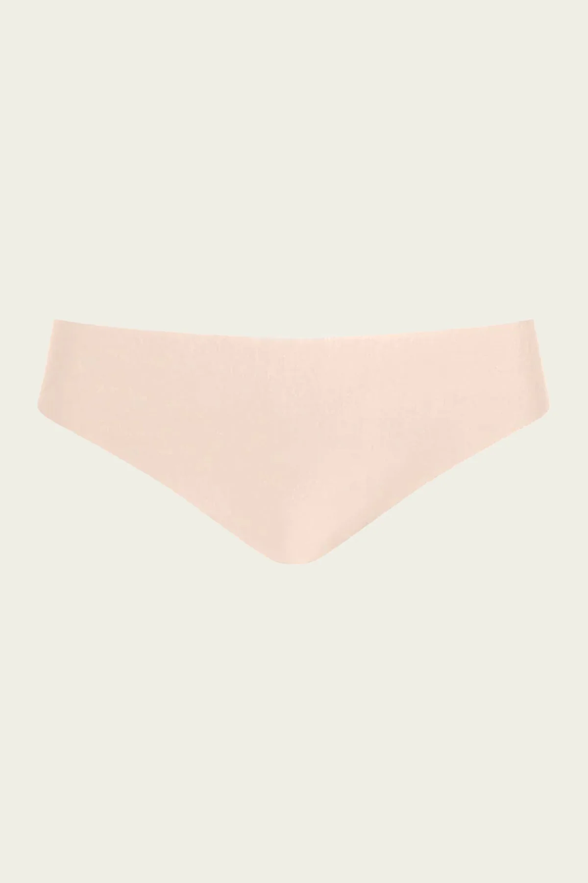 Butter Mid-Rise Thong in Beige