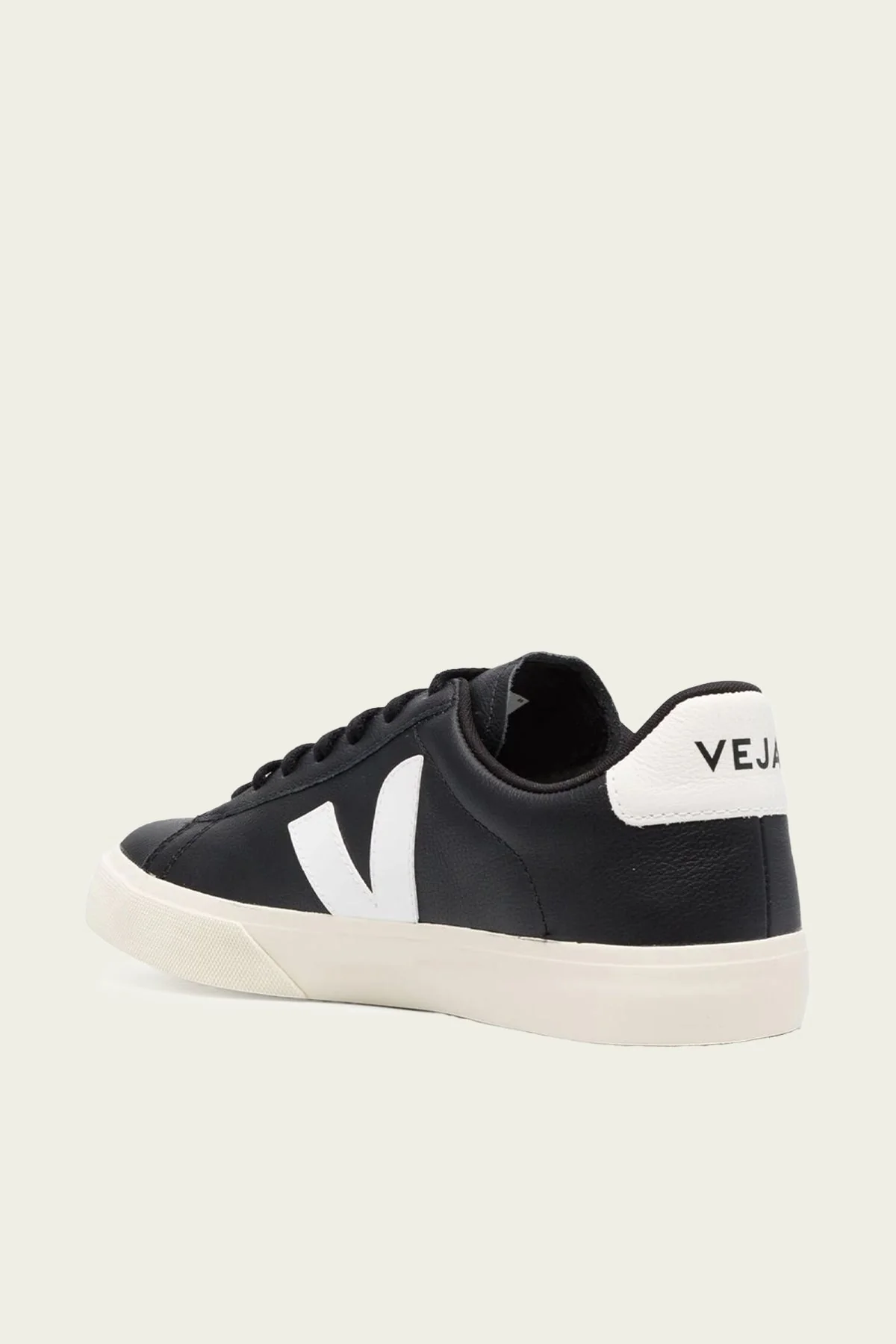 Campo Chromefree Leather Men Sneaker in Black and White - Image 3