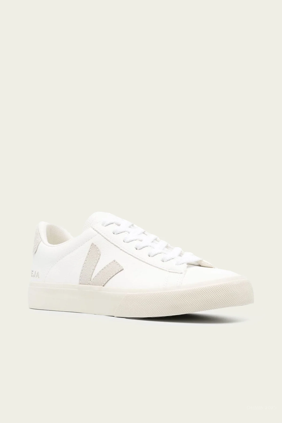 Campo Chromefree Leather Sneaker in White Natural - Image 2