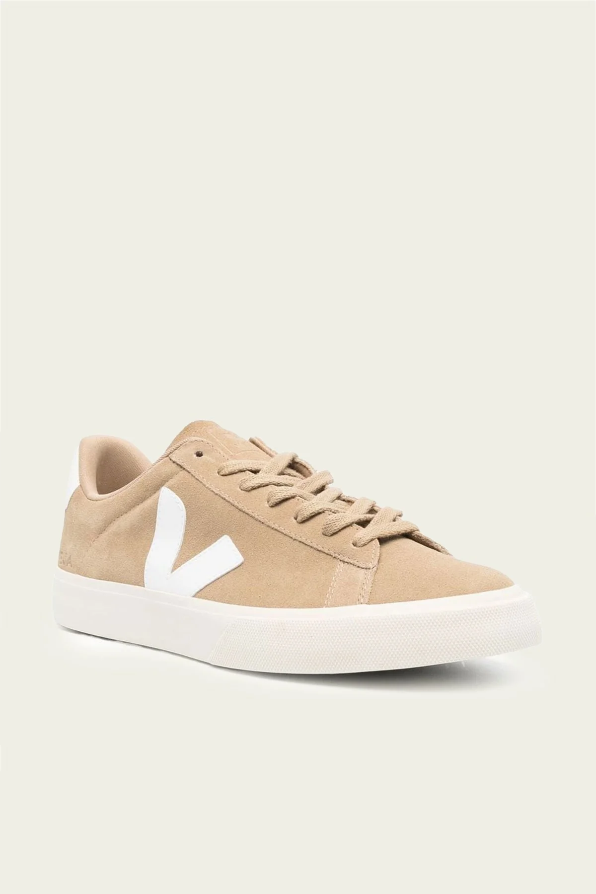 Campo Suede Leather Men Sneaker in Dune White - Image 2