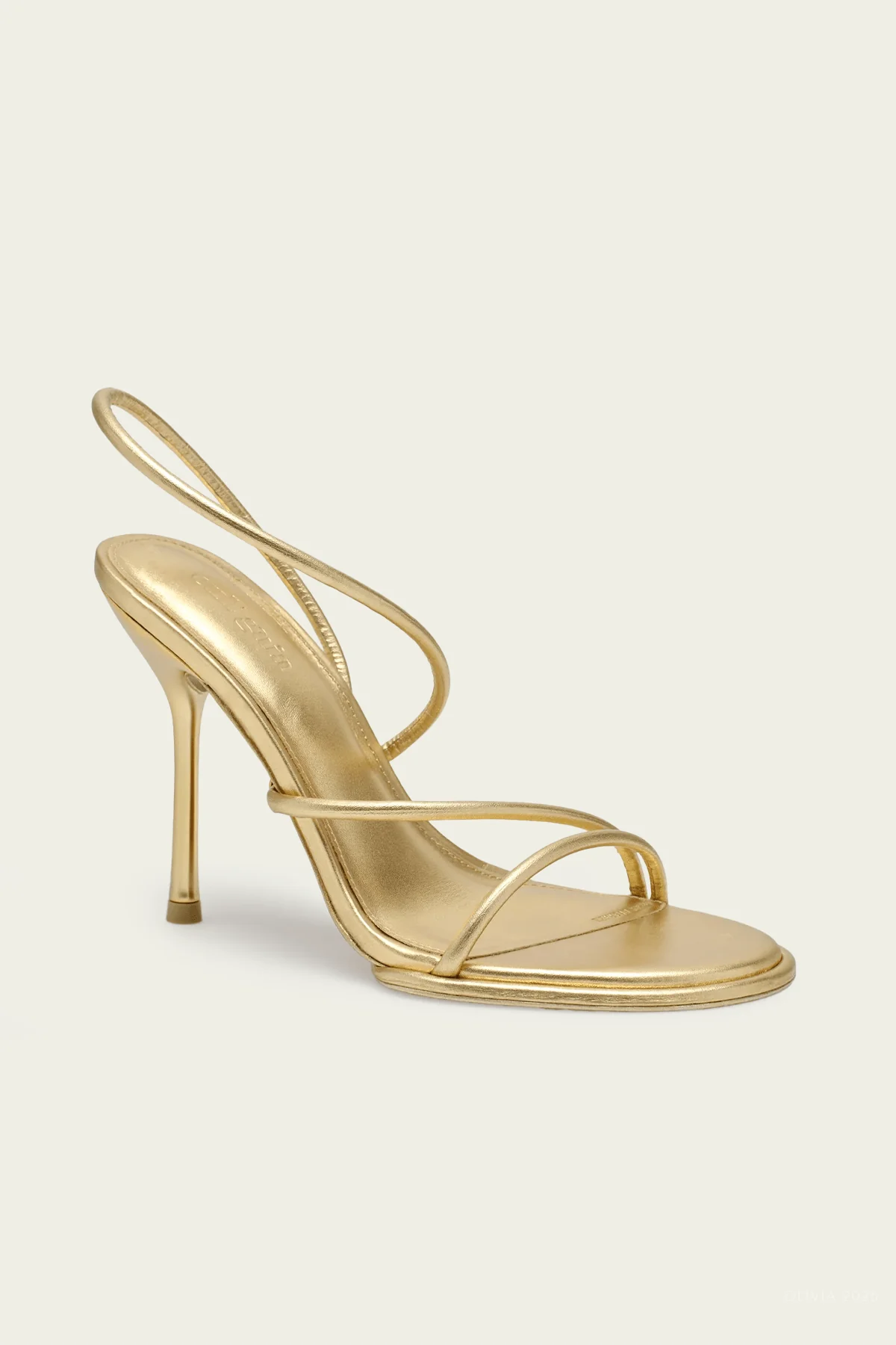 Candace Sandal in Brass - Image 2