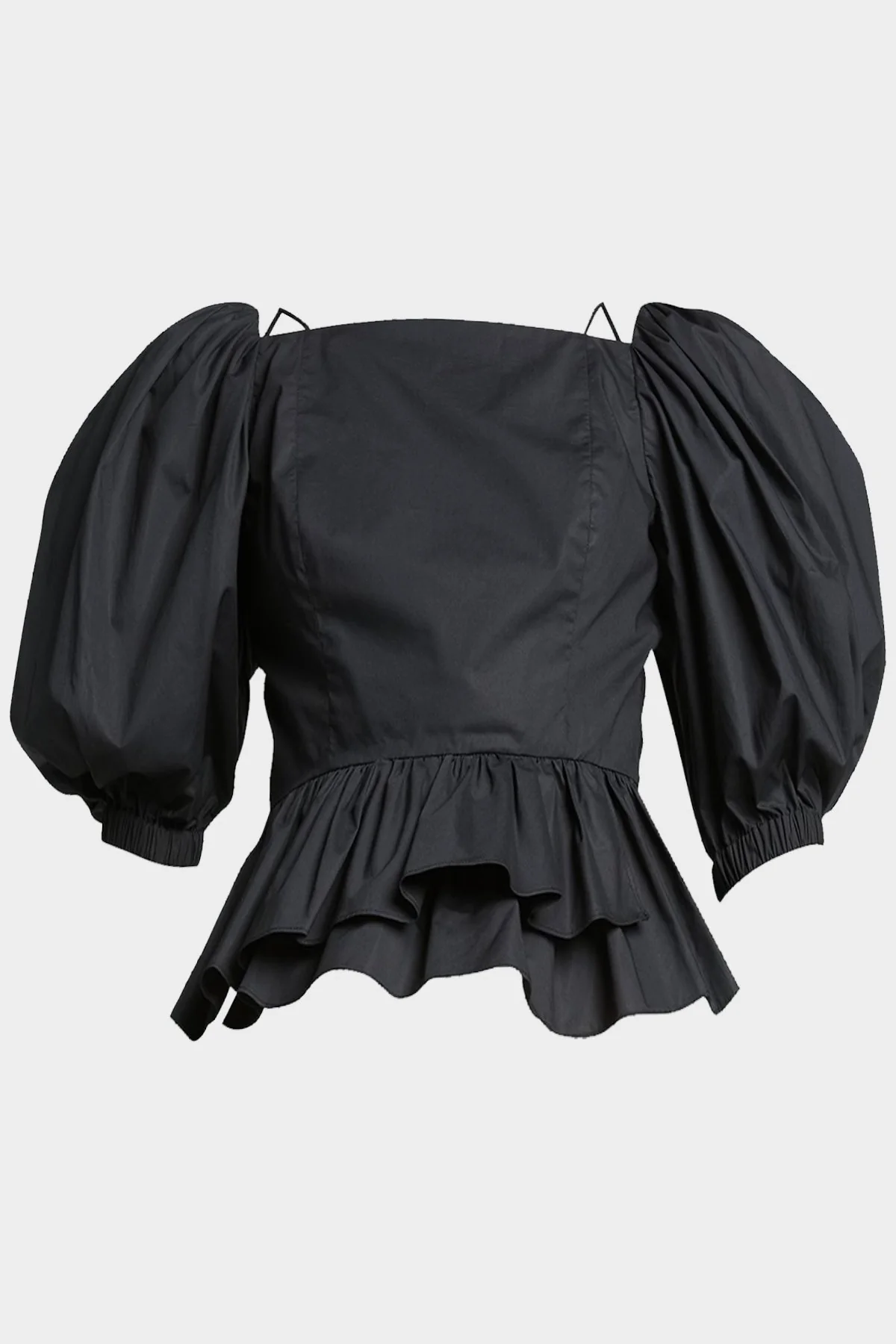 Carlotta Blouse in Noir