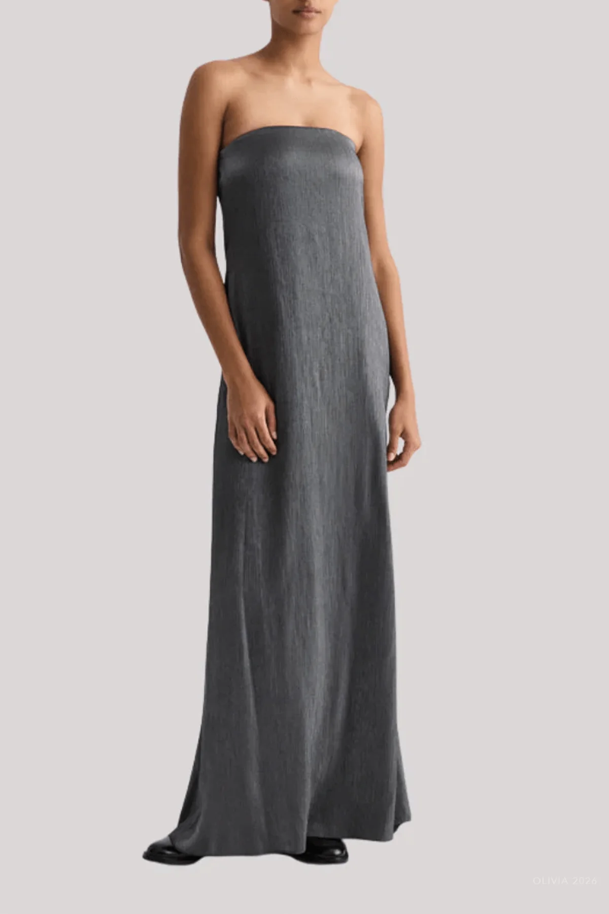Carolyns Gown in Charcoal - Image 2