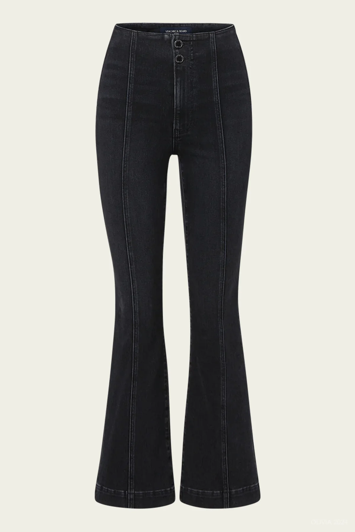 Carson High Rise Ankle in Washed Onyx