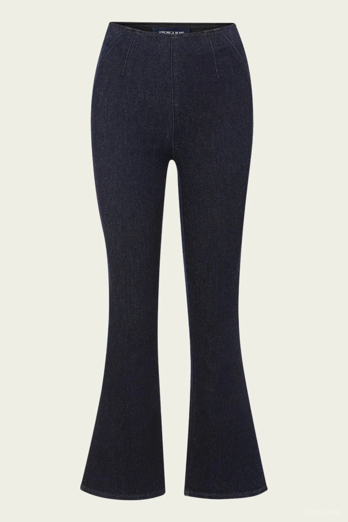 Carson Off-Duty Kick-Flare Jean in Oxford