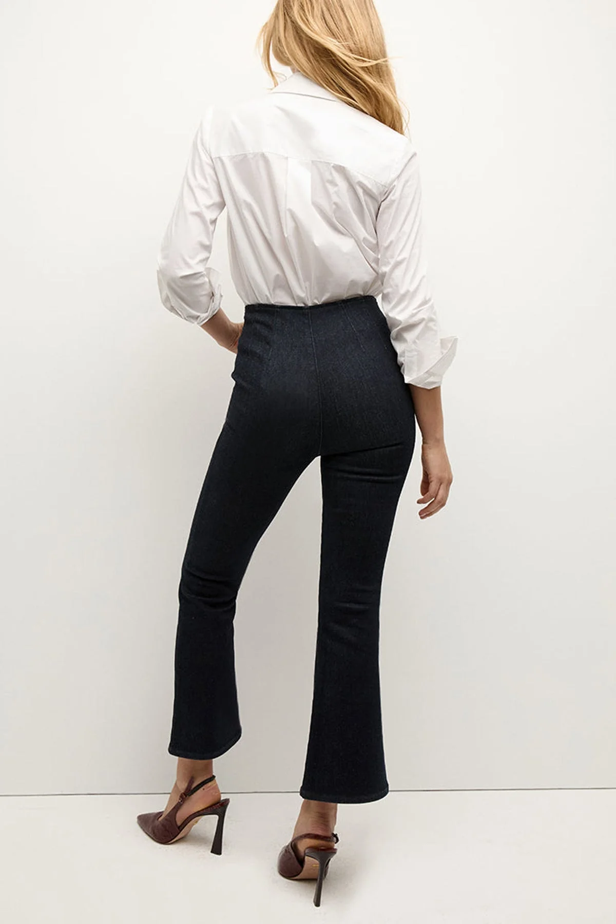 Carson Off-Duty Kick-Flare Jean in Oxford - Image 3
