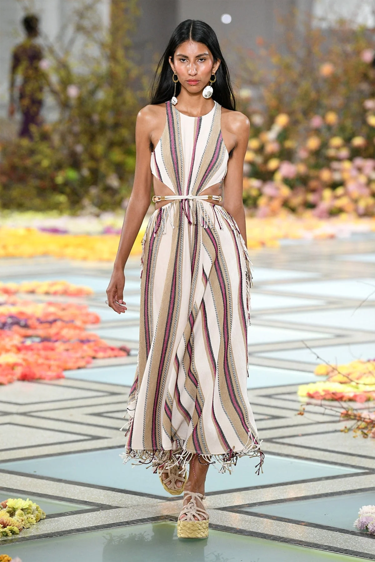 Caterina Maxi Dress in Positano - Image 6