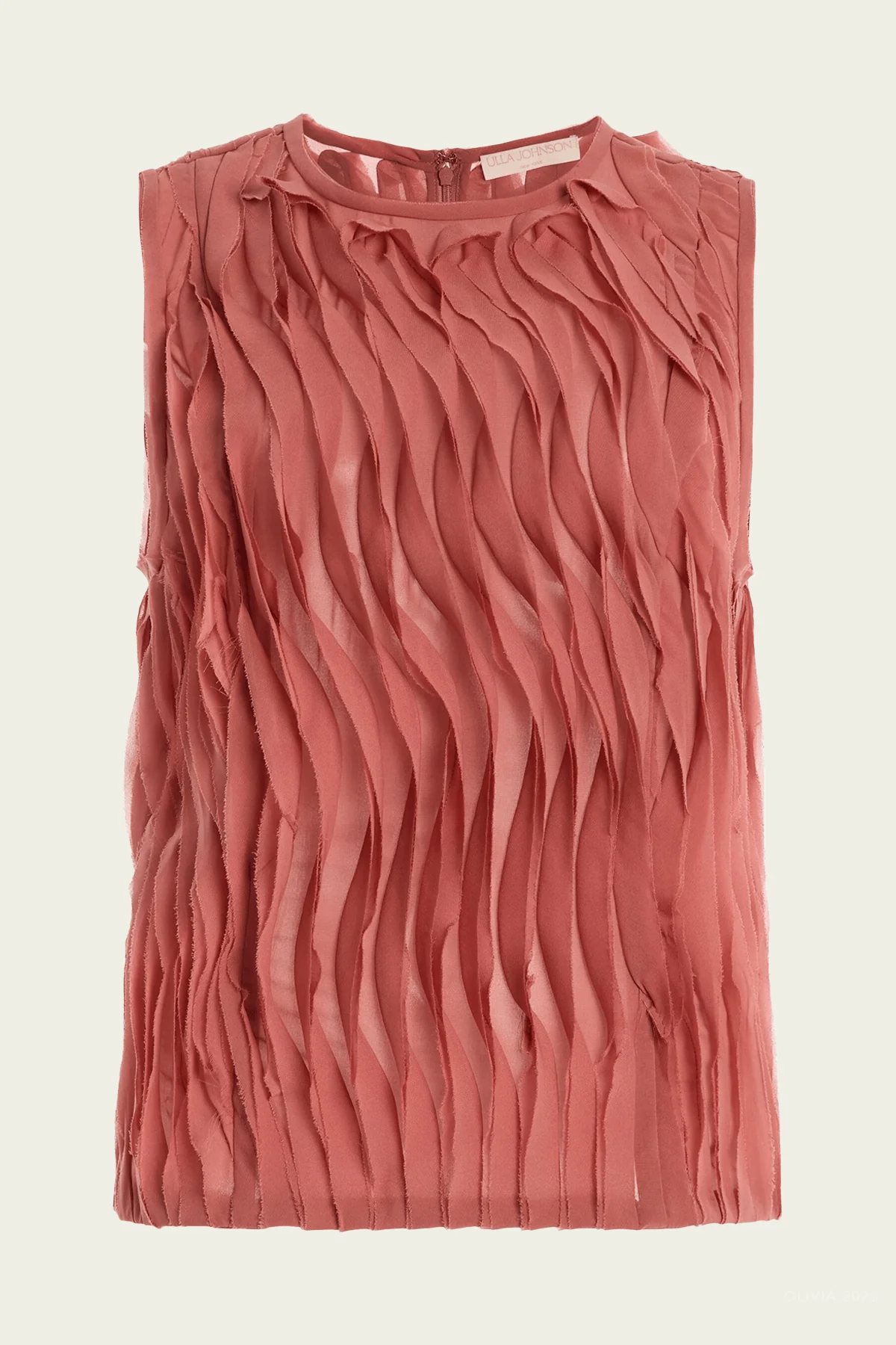 Celina Sleeveless Top in Chestnut