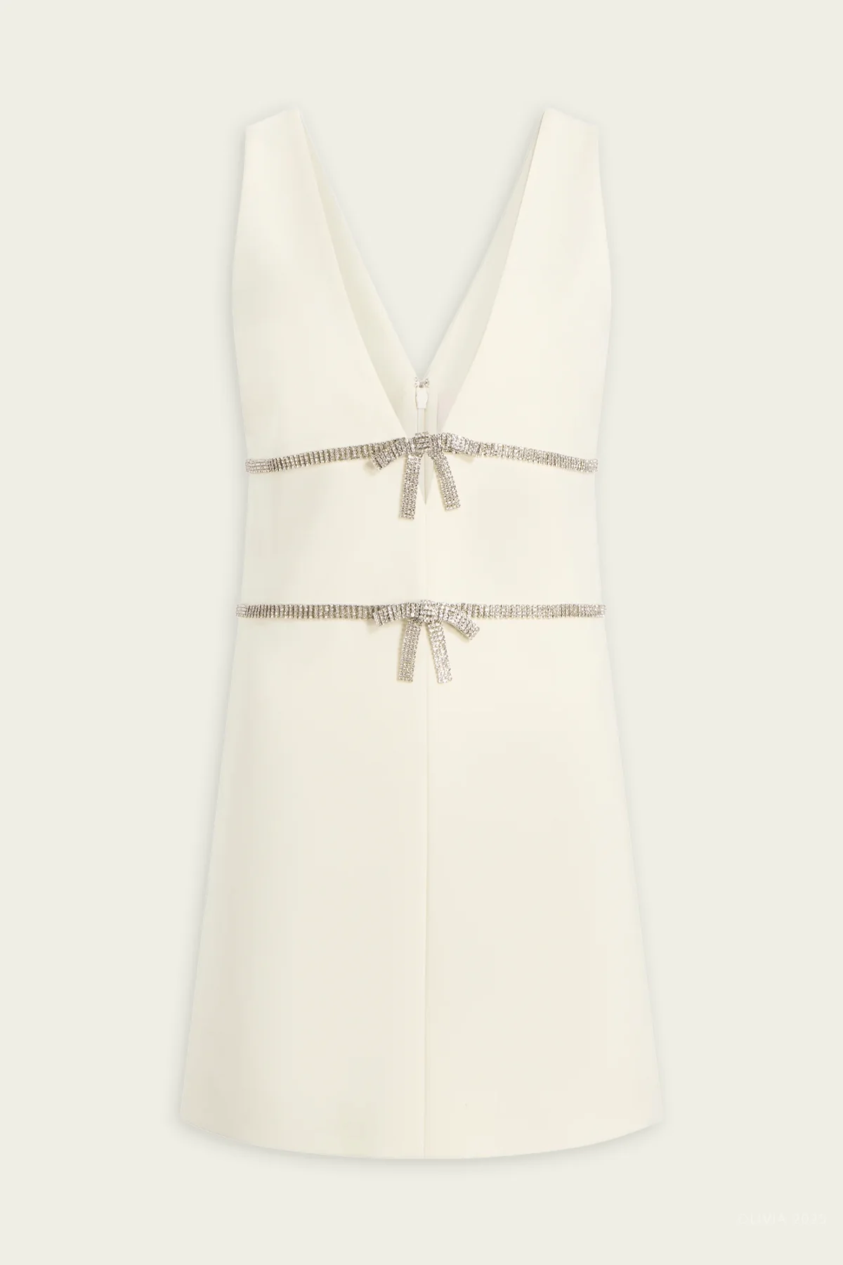 Chanti Mini Dress in Ivory