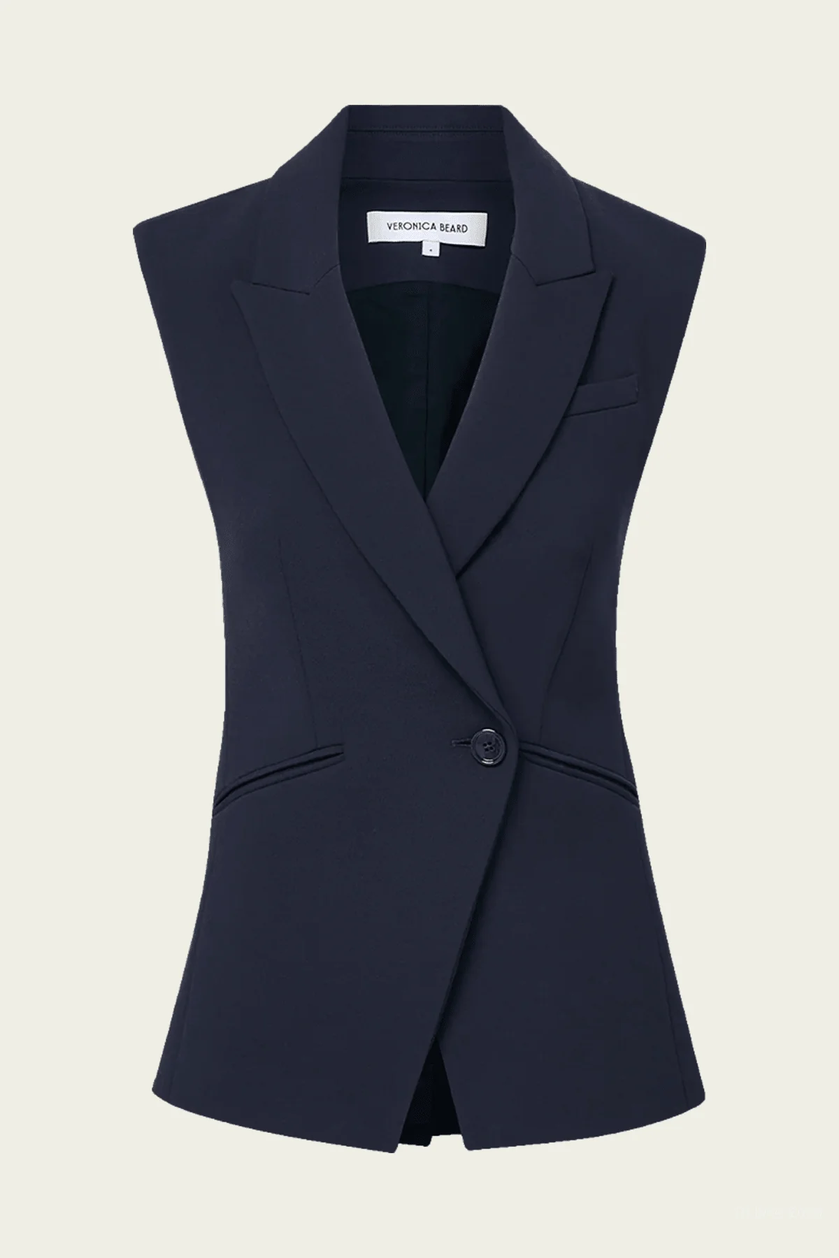 Ciel Tailored Vest in Navy