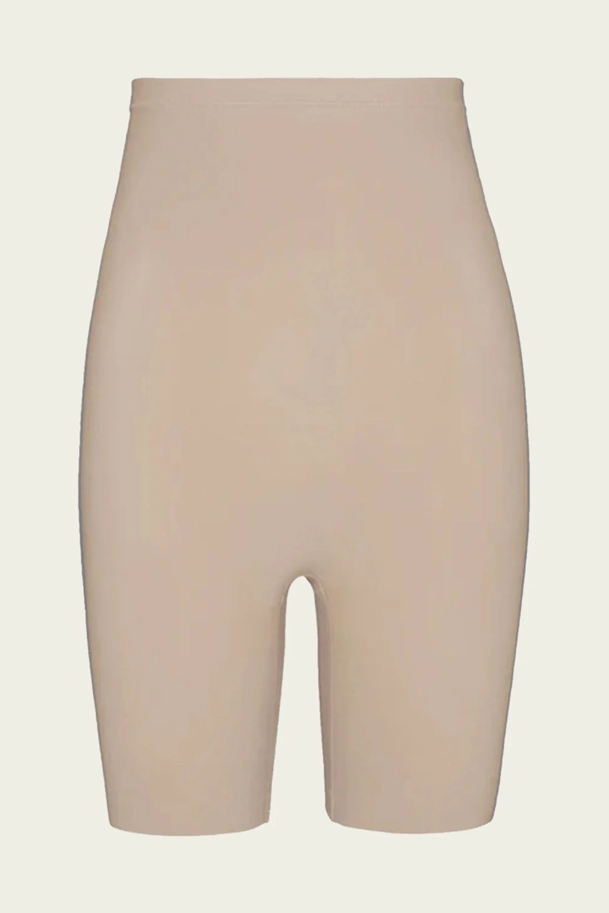 Classic Control High-Waisted Short in Beige