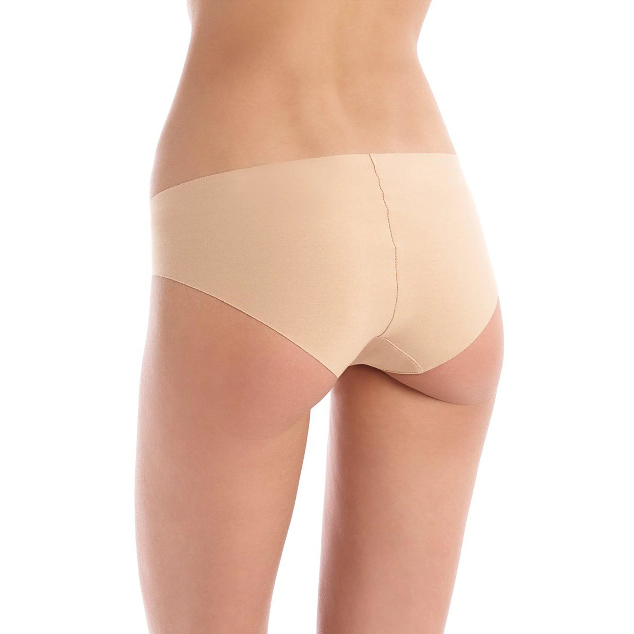Classic Solid Bikini Beige - Image 3