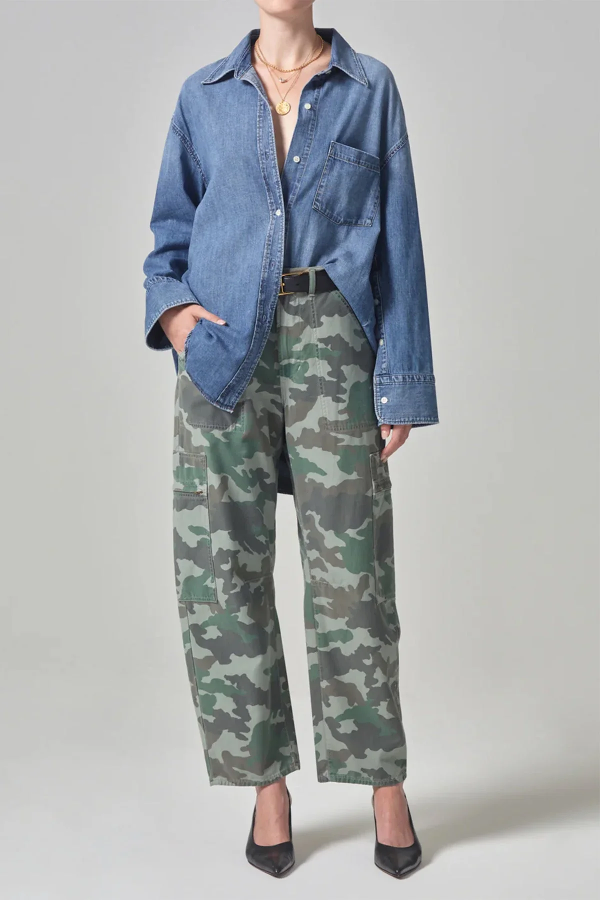 Cocoon Shirt in Somerset - Image 3