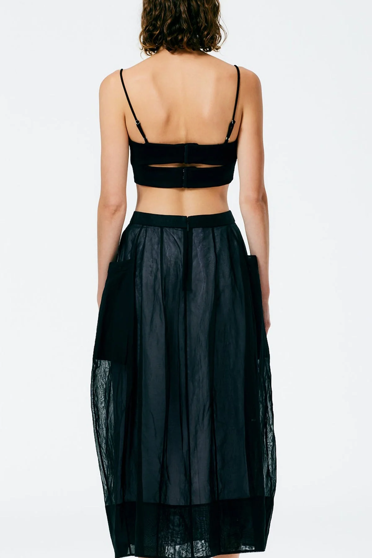 Compact Ultra Stretch Knit Bralette in Black - Image 2