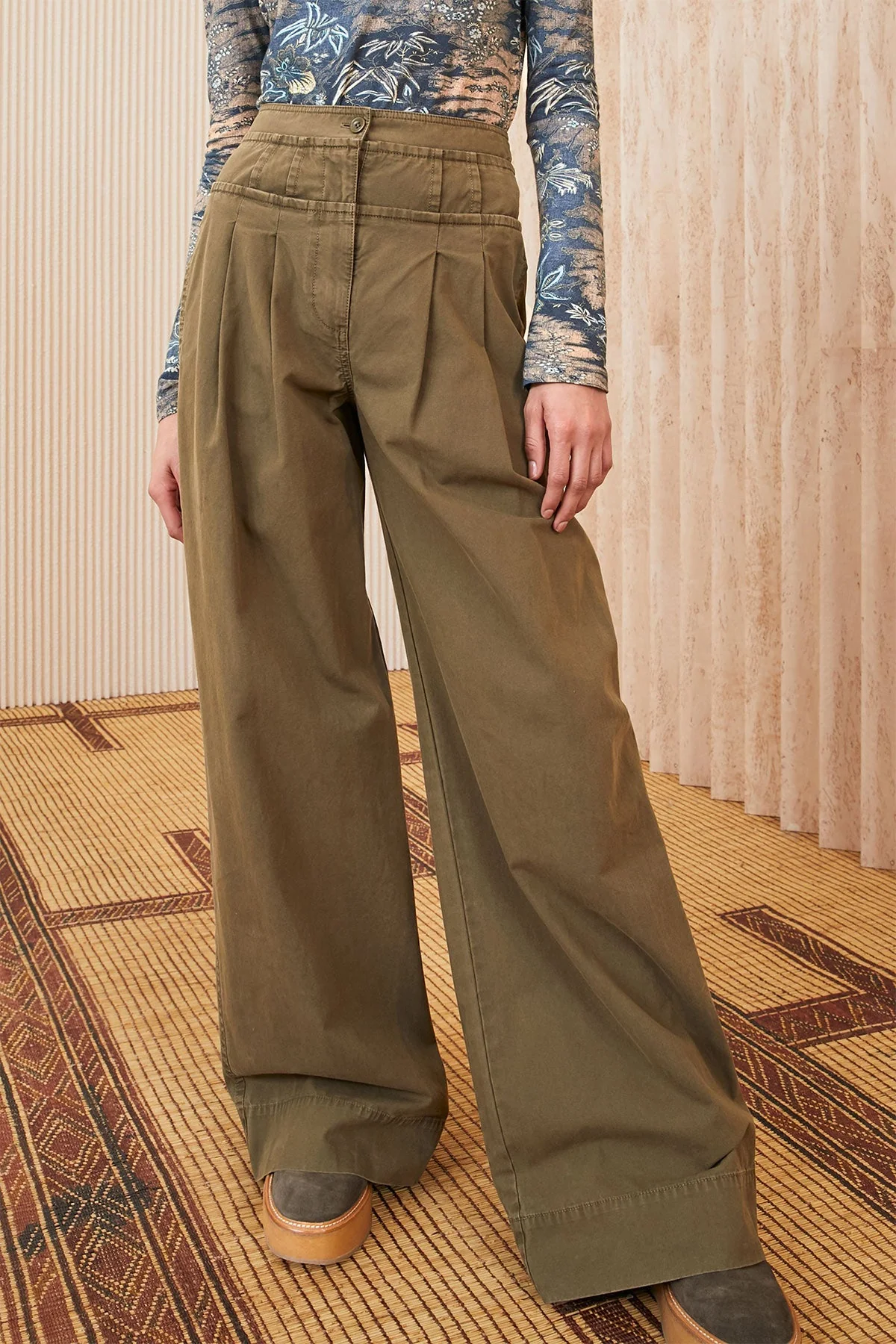 Constance Pants in Beech - Image 2