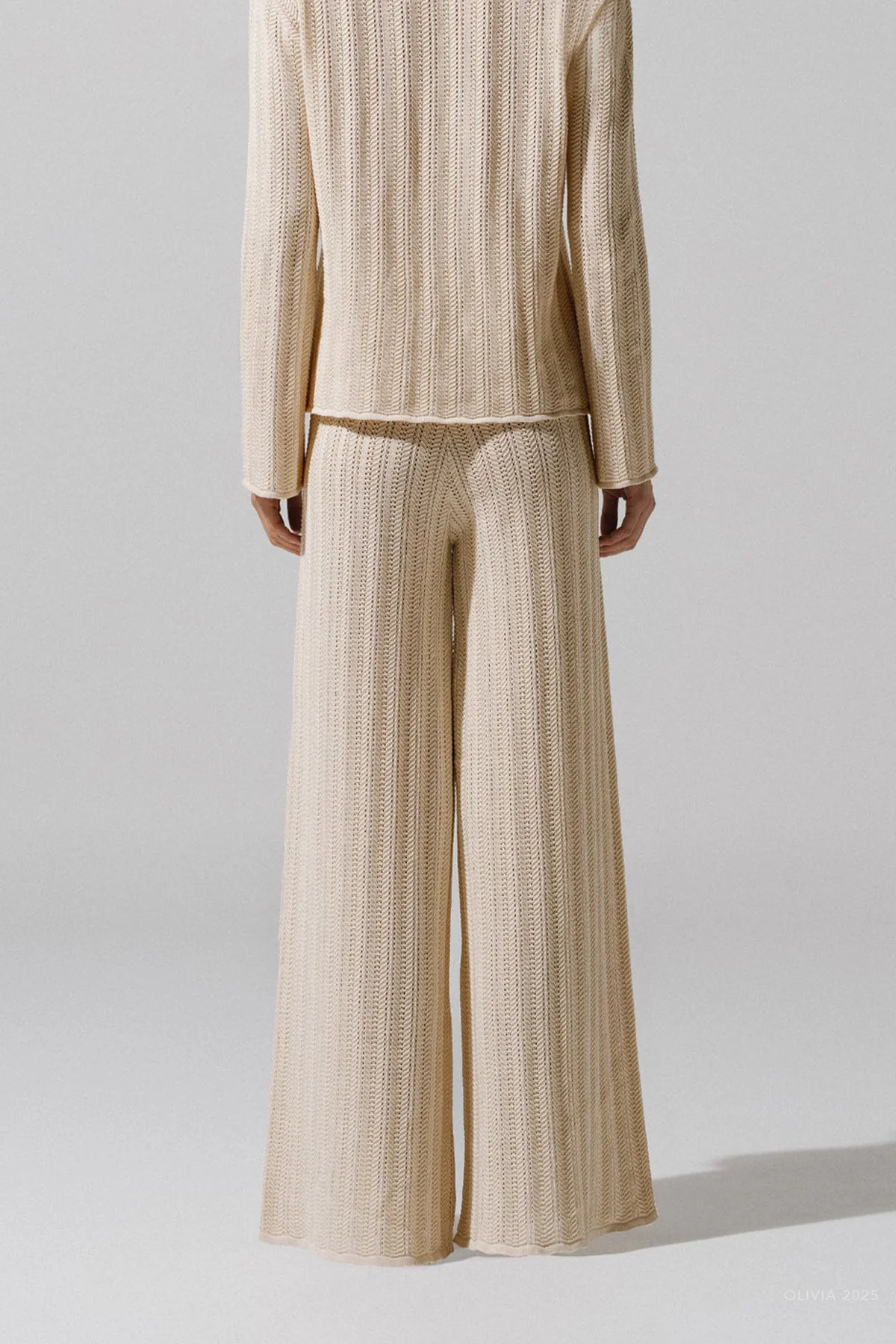 Corsica Pant in Ivory - Image 2