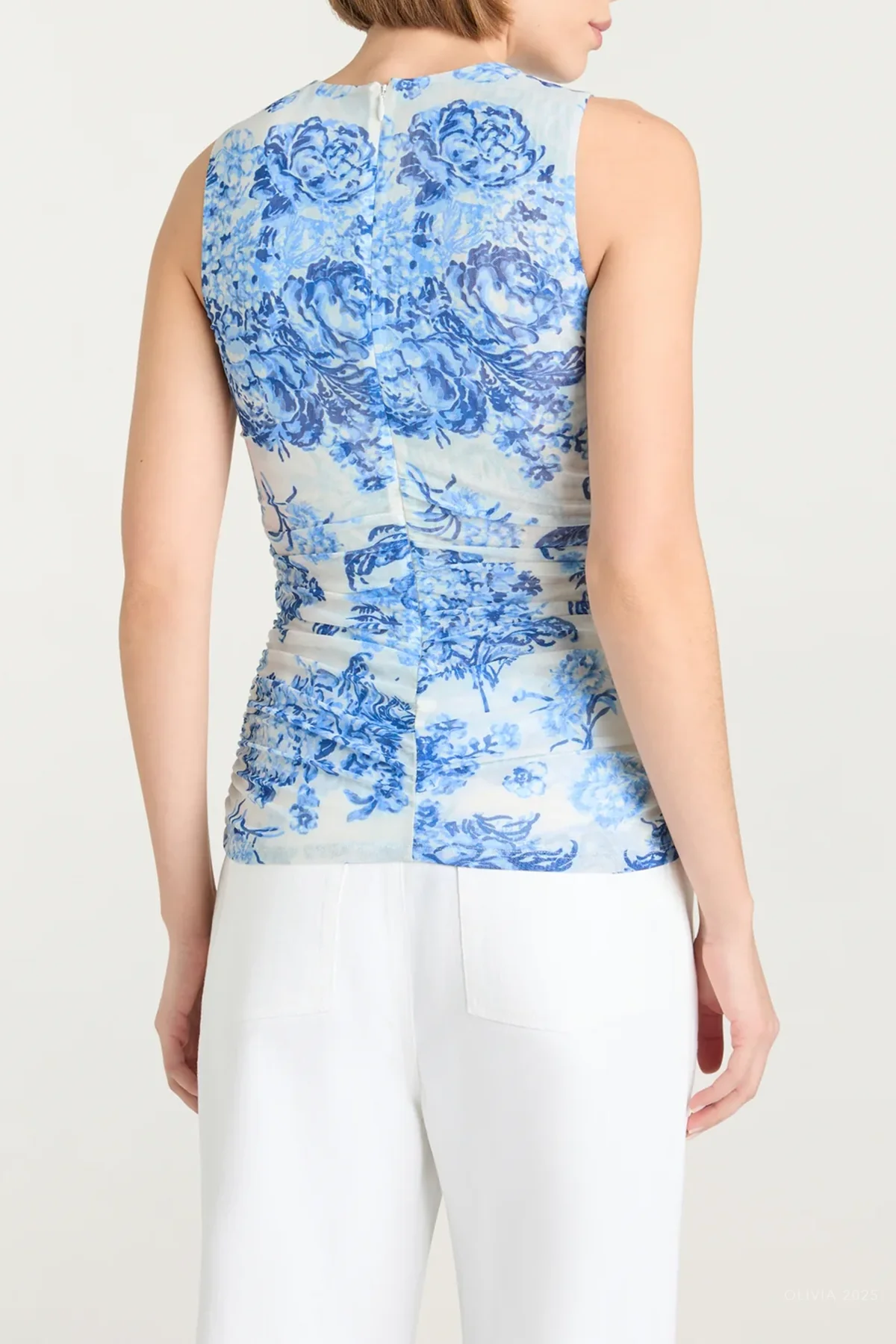Costal Bouquet Dasha Top in Endless Sky Multi - Image 3