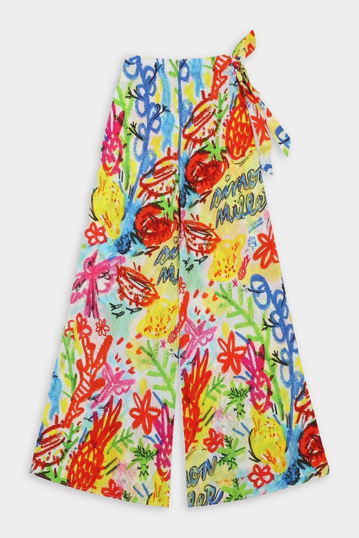 Cotton Lagga Pant in Pastel Print