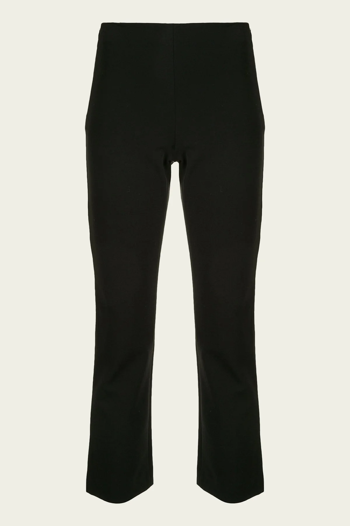 Crop Flare Pants in Black