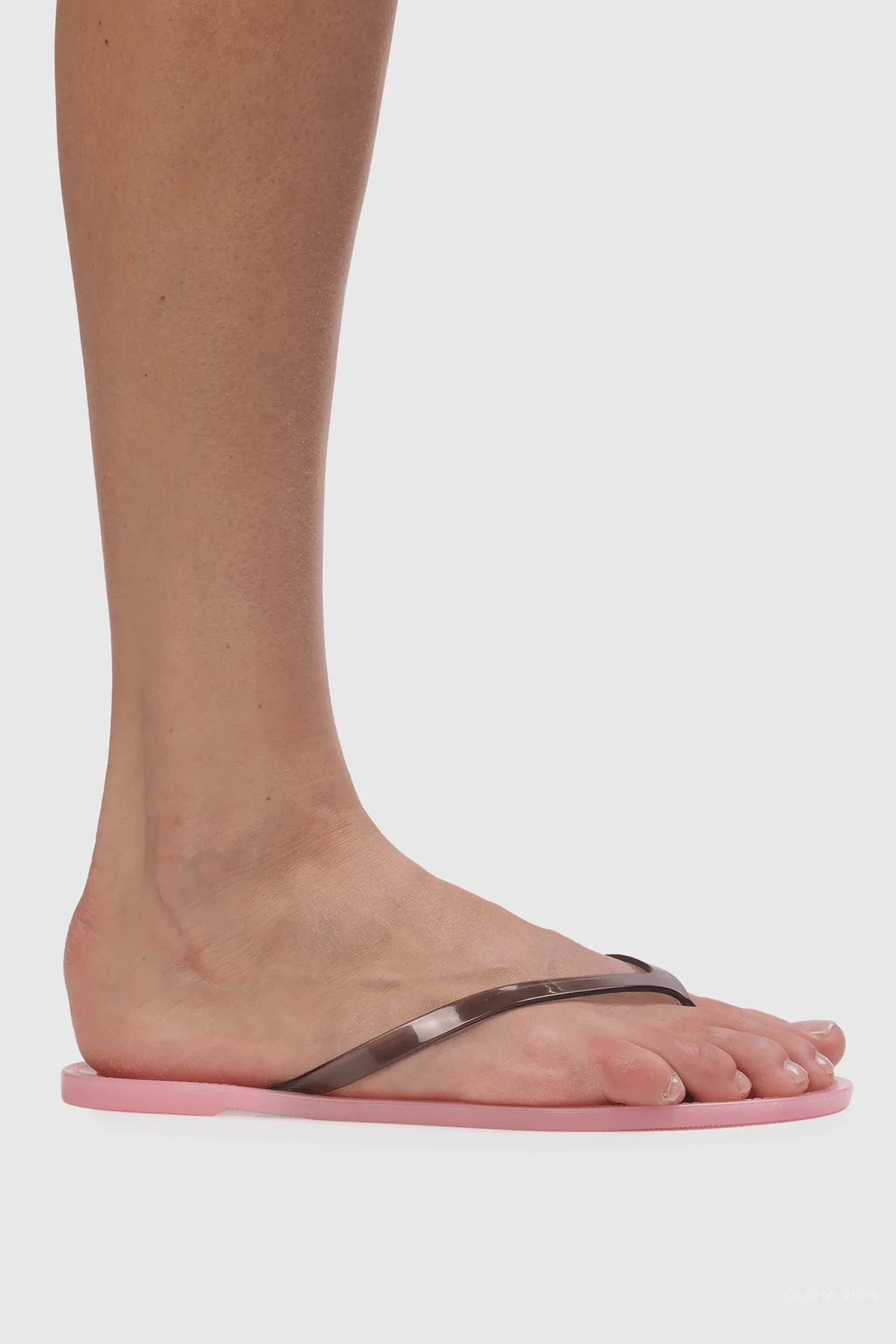 Crystal Sandal in Bubblegum Pink - Image 3