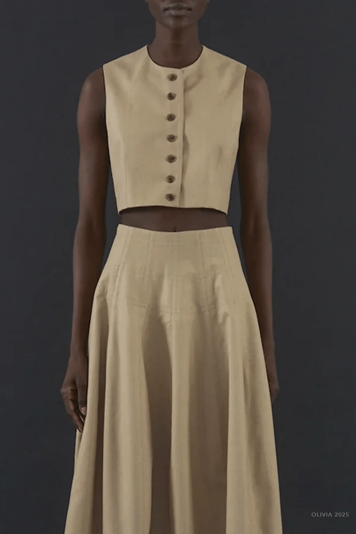 Danielle Top in Tussah - Image 2