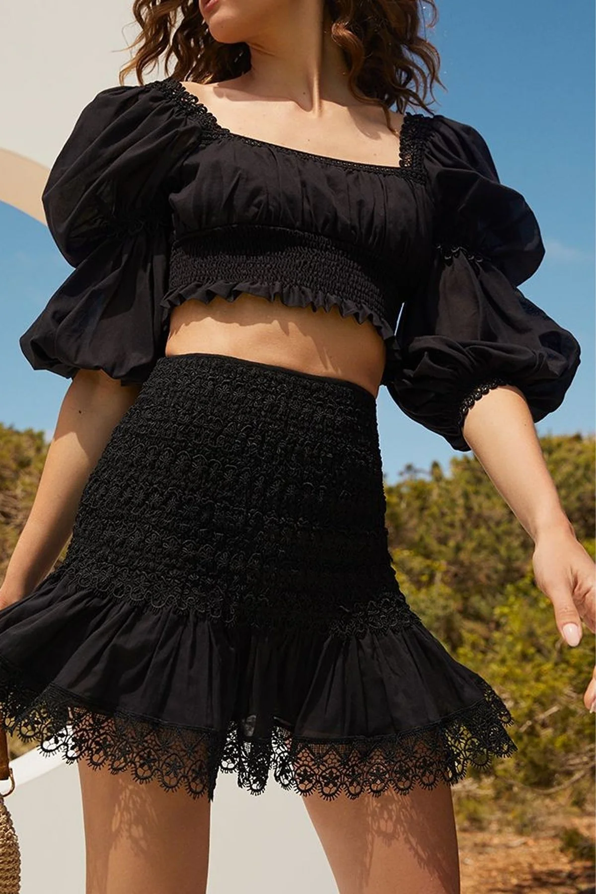 Daphne Top in Black - Image 2
