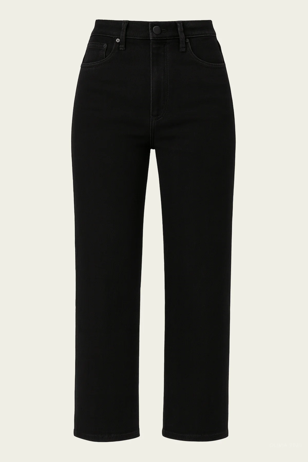 Delfina High Rise Straight in Starless